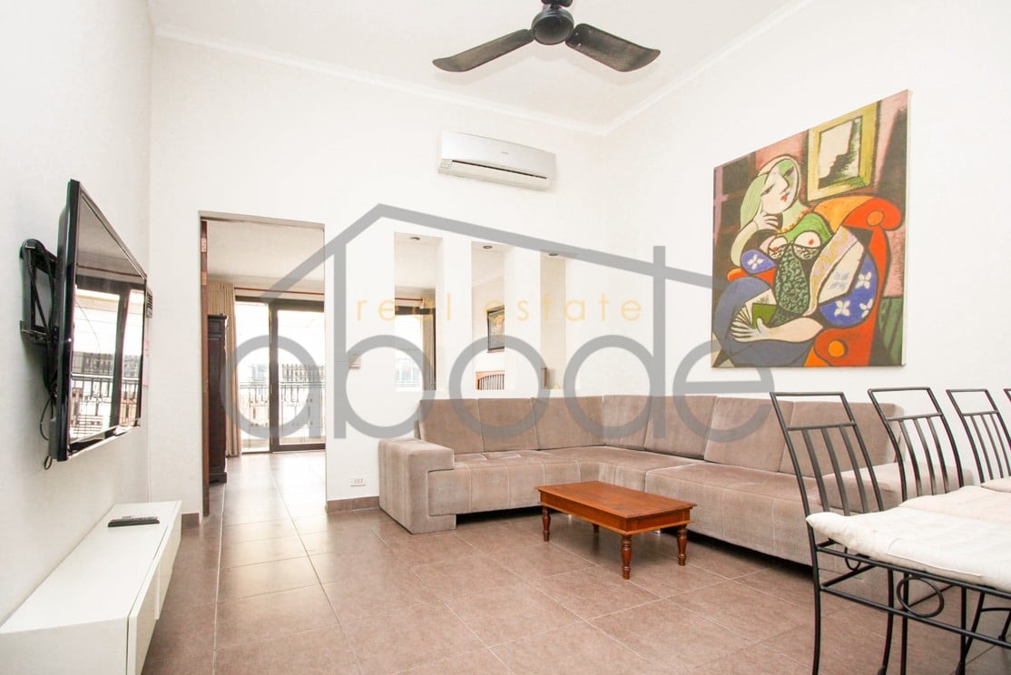 Super smart 1-bedroom apartment for rent Riverside | Daun Penh