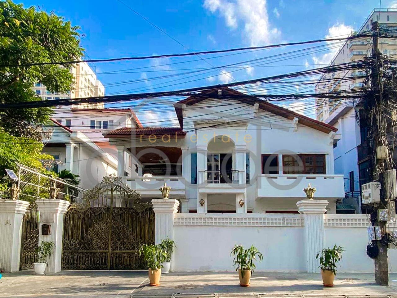 6 bedroom villa for rent Daun Penh