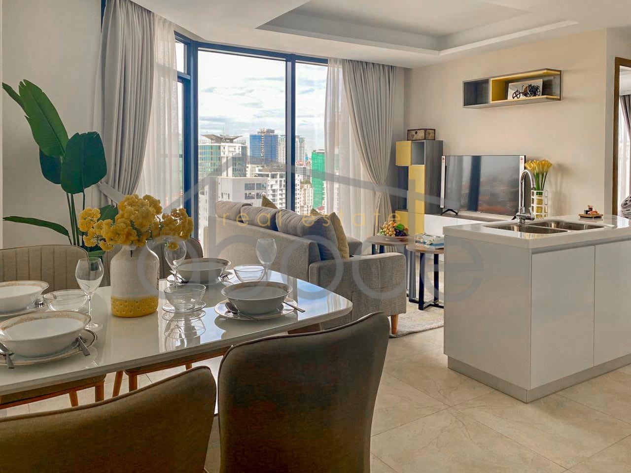 Large 3 bedroom apartment for sale tonle bassac