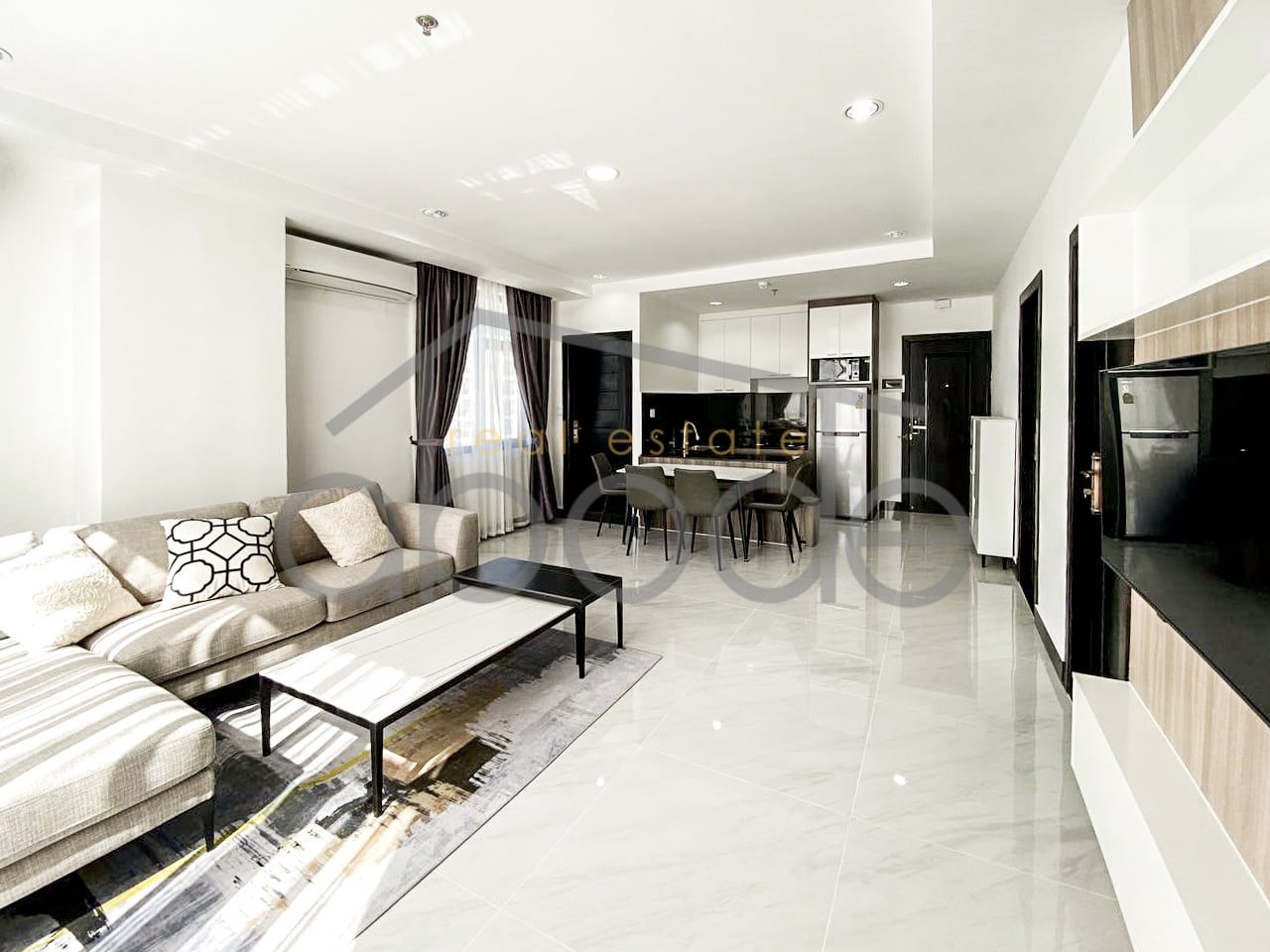 2 bedroom apartment for rent 7 Makara central Phnom Penh