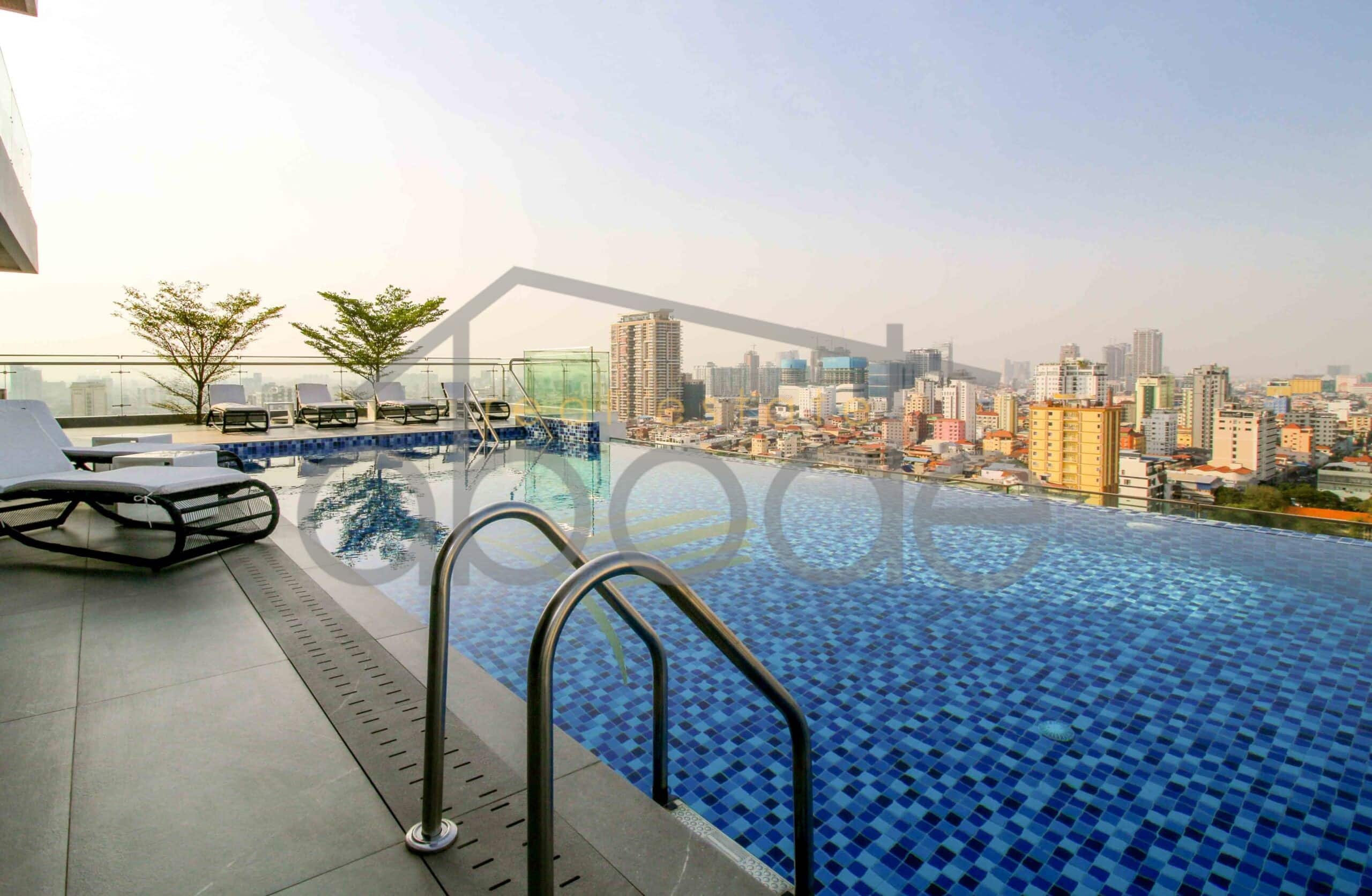 2 bedroom luxury serviced apartment for rent BKK 2