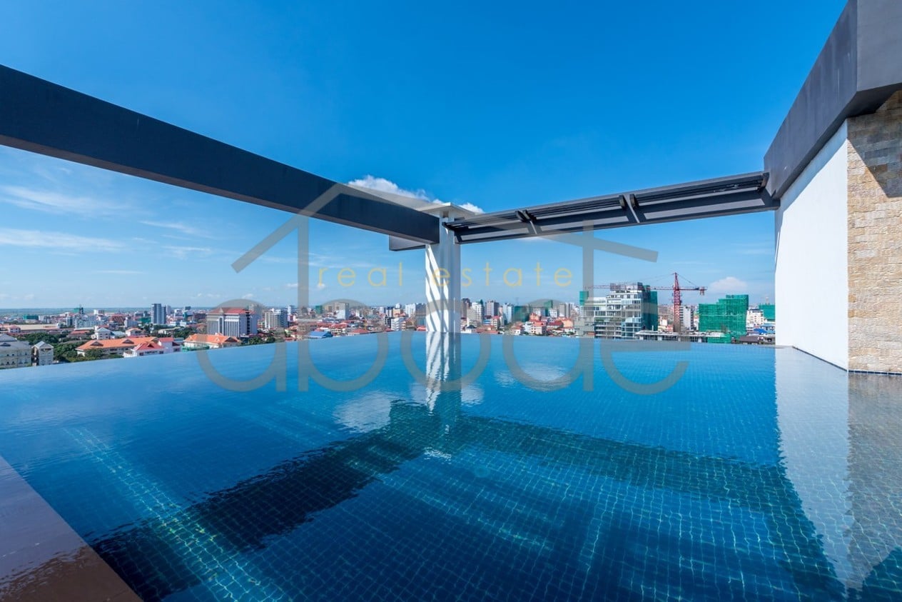 Luxury serviced 3-bedroom apartment special price rent BKK 1 | central Phnom Penh