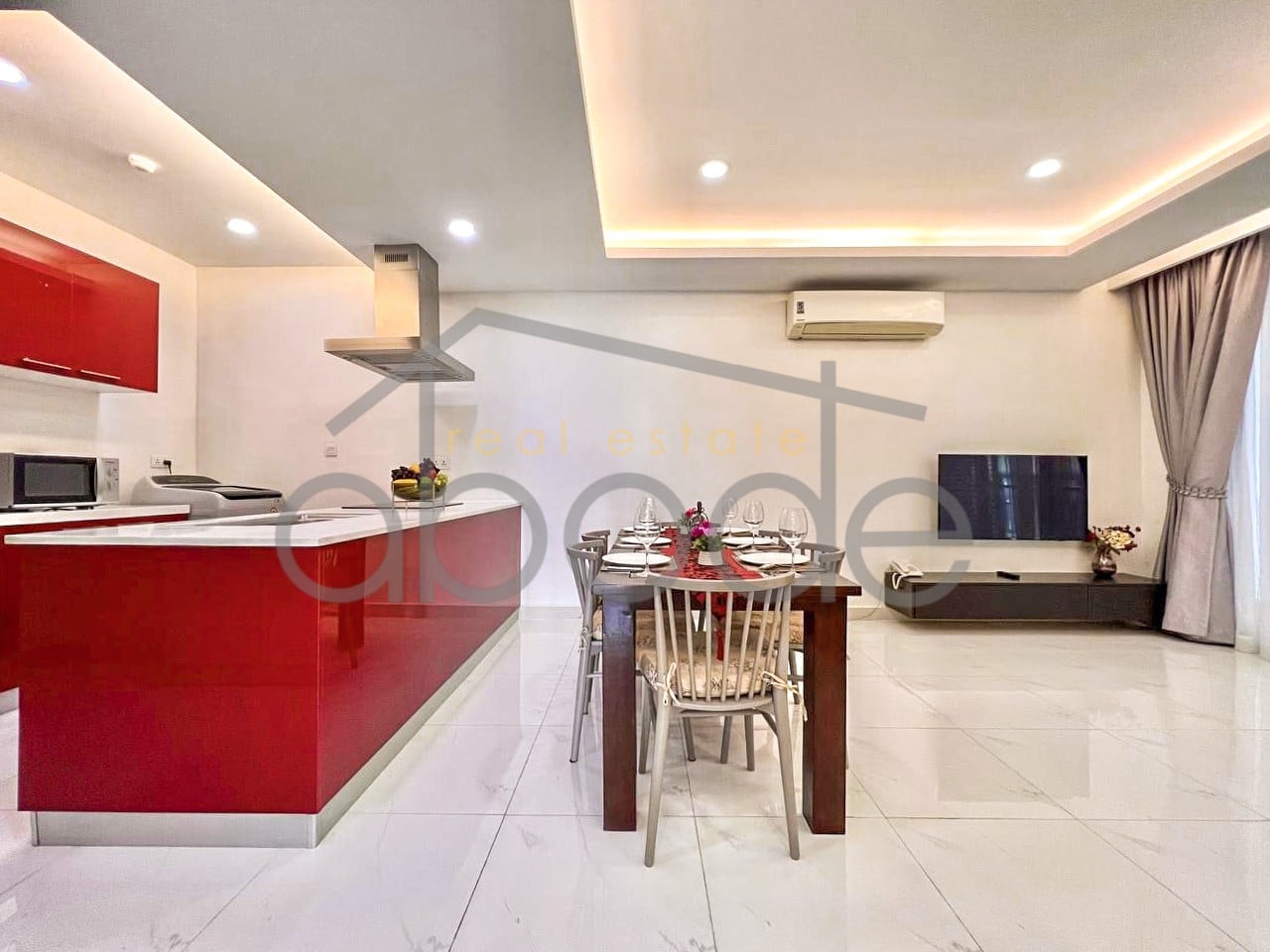 Stunning 3-bedroom luxurious apartment for rent BKK 1 | central Phnom Penh