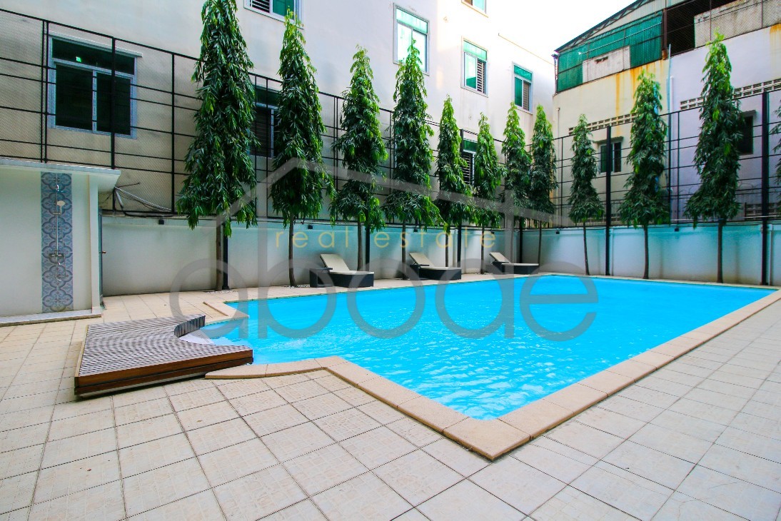 Luxury 2-bedroom apartment for rent in the heart of BKK 1 | central Phnom Penh