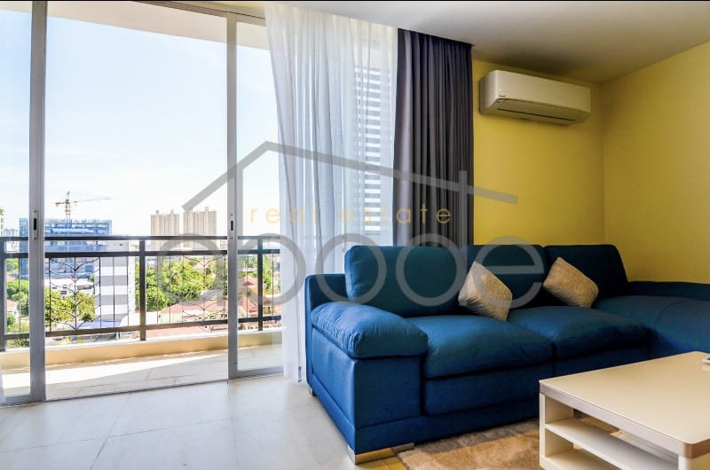 Luxury 2-bedroom apartment city views and pool for rent Tonle Bassac | central Phnom Penh