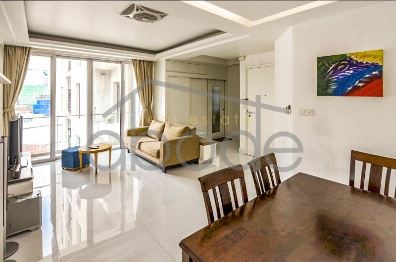 Stunning 2-bedroom serviced apartment for rent BKK 1 | central Phnom Penh