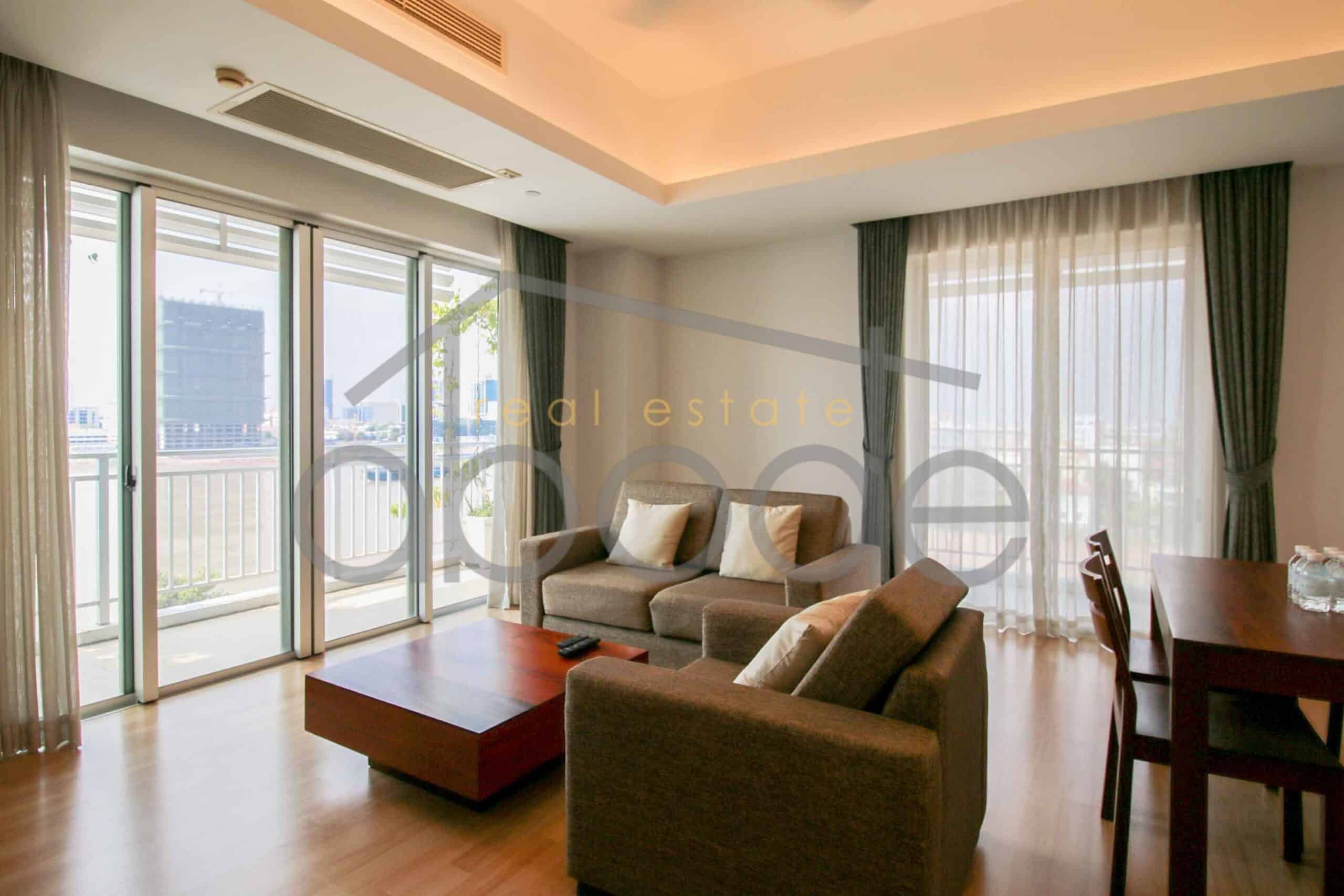 1 bedroom luxury apartment for rent Chroy Changvar