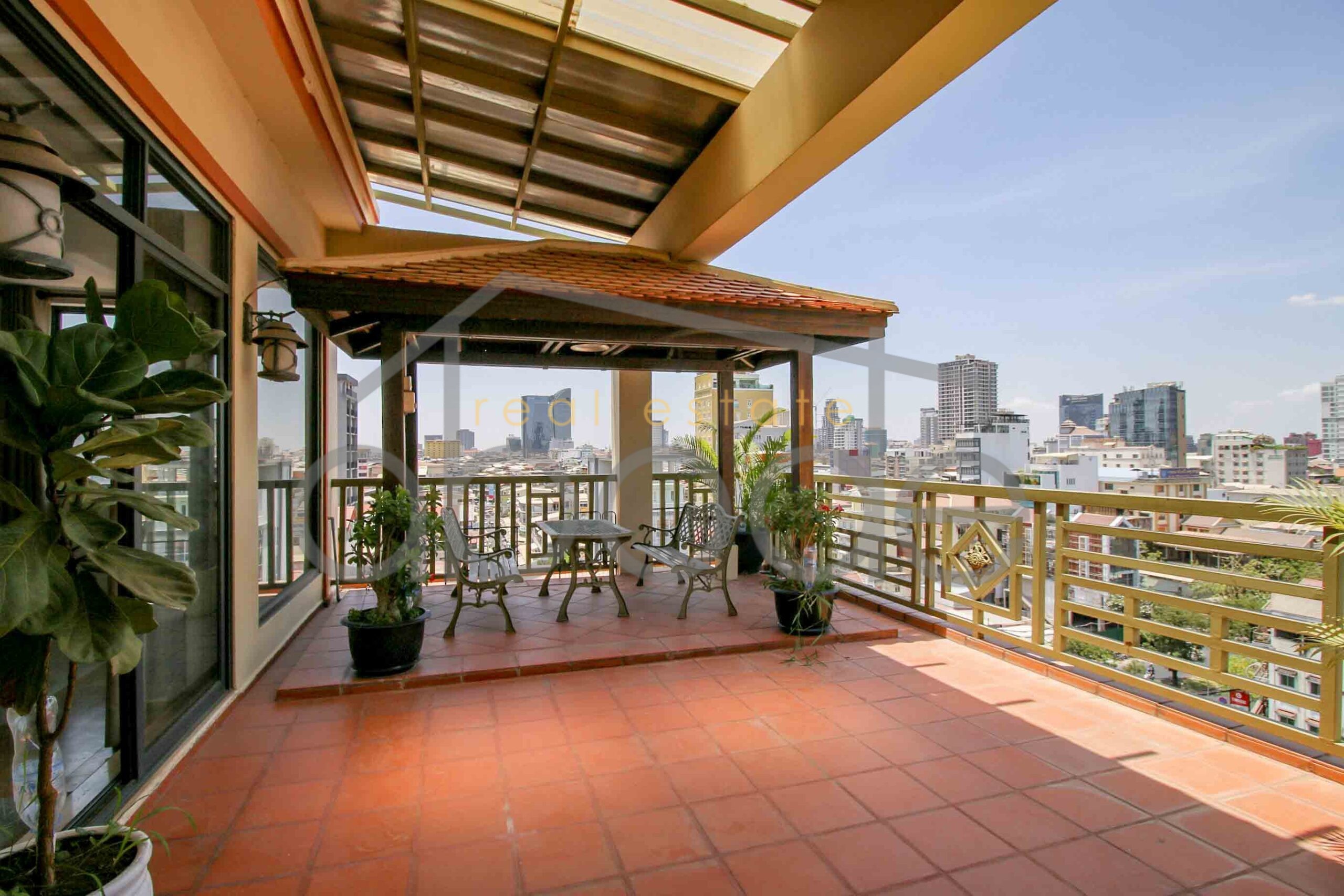 penthouse apartment for rent 7 Makara Phnom Penh