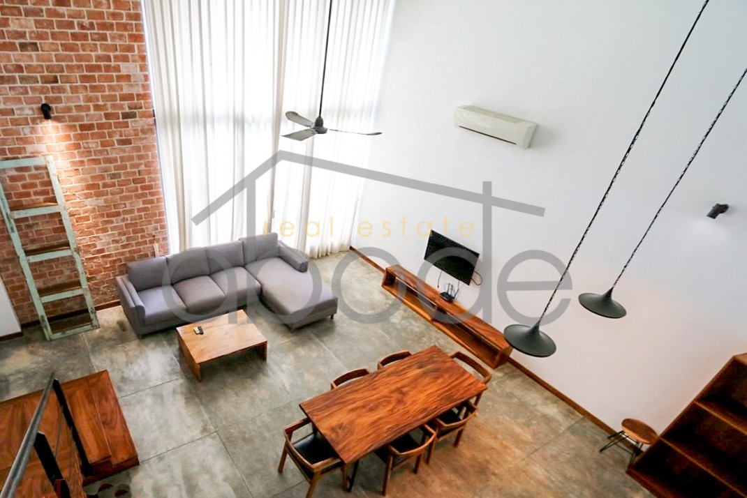 BKK 1 bedroom duplex for rent